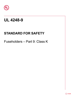 UL 4248-9 PDF UL 4248-9 PDF